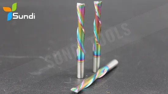 High Grade Spiral High-Quality Tungsten Carbide CNC Tool Wood Router Bits for Solid Wood Drilling